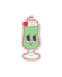 'Melon cream soda' sticker