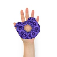 Image 7 of Indigo Galaxy Hair Scrunchie