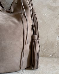 Image 3 of SUEDE SLOUCHY BAG