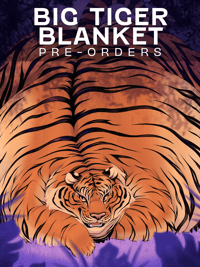 Big Tiger Blanket *PREORDER*