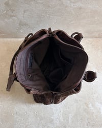 Image 8 of LEATHER WOVEN BUCKLE BAG