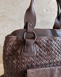 Image 4 of LEATHER WOVEN BUCKLE BAG