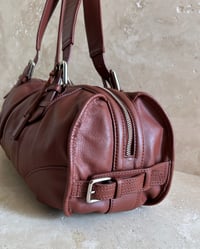 Image 4 of LARGE LEATHER DUFFLE BAG