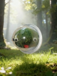 Image 2 of Unusual grass doll /Pop-up phone stand