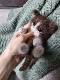 Image 2 of Hand-knitted Wool Kitten