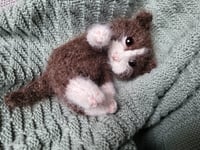 Image 3 of Hand-knitted Wool Kitten