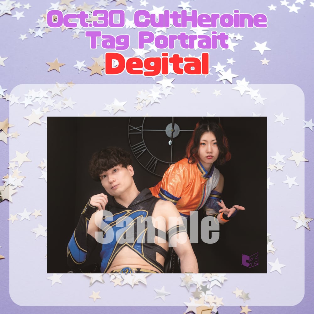 Oct.30 "CultHeroine" Tag Digital Portrait