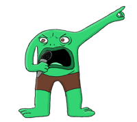 Smiling Friends Mr. Frog t-shirt