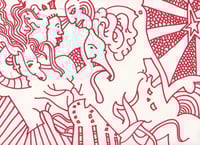 Screaming in Oblivion (drawing)