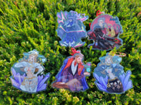 Image 1 of Superhero Rivals Acrylic 3" Charms | Vanguards Strategists Duelists