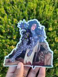 Image 2 of Bloody Knight Stevie Sticker