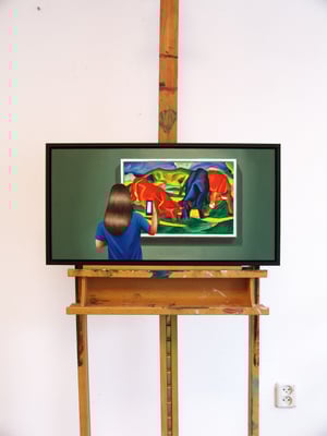 Image of Bulls Fighting