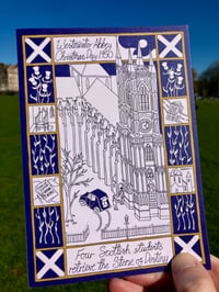 Image 1 of GREETINGS CARD: Stone of Destiny