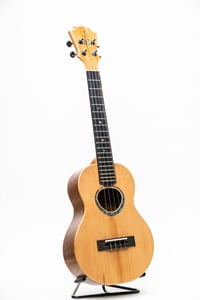 Image 1 of KoAloha KTMR-10SI Special Issue Cedar Top & Curly Claro Walnut Rosette Tenor