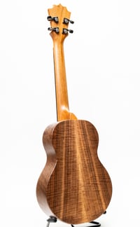 Image 3 of KoAloha KTMR-10SI Special Issue Cedar Top & Curly Claro Walnut Rosette Tenor