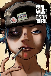 Image 5 of TANK GIRL UNCLENCHED BOXSET - 3 GRAPHIC NOVELS - HAND SIGNED - WITH 4 ART CARDS
