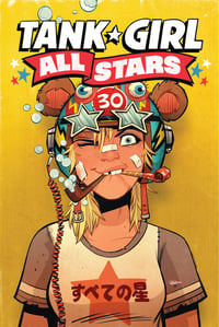 Image 6 of TANK GIRL UNCLENCHED BOXSET - 3 GRAPHIC NOVELS - HAND SIGNED - WITH 4 ART CARDS