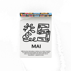 Der Deutschrap-Kalender 2026