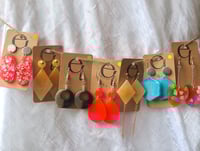 Image 1 of mittelgroße ohrringe