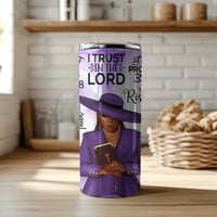 Image 1 of " Trust In The Lord" 20 oz Tumbler