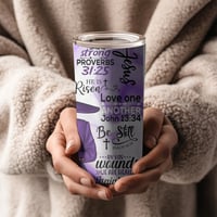 Image 4 of " Trust In The Lord" 20 oz Tumbler