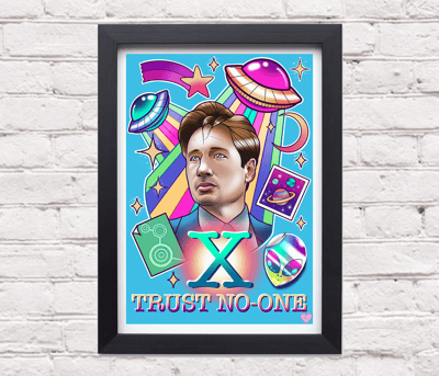 Image of Trust No-One - A4