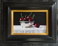 Image 2 of Cherries & Silver Bowl