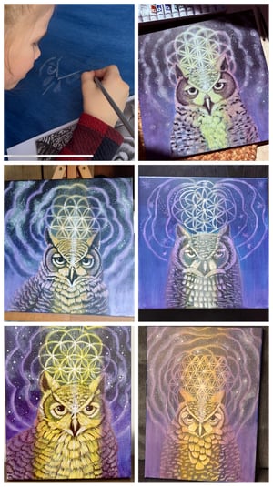 Image of ONLINE Tapybos Kursas nuo LAPKRIČIO 3d.