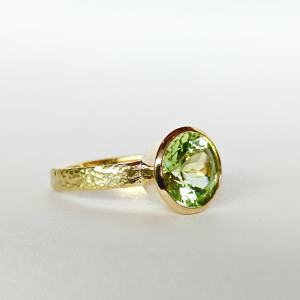 Beeld van Peridot solitair