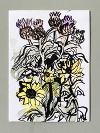 'Cardoons and Black-Eyed Susans'
