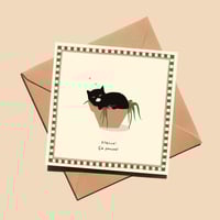 carte postale "Silence, ça pousse !"