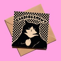 carte postale "Cordialement"