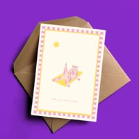 carte postale "See you soon beach"