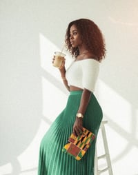 Image 3 of NAIROBI KENTE PRINT HANDBAG