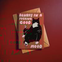 carte postale "Fucking good mood"