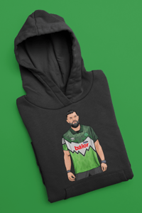 Image 2 of Finn Balor People's Celtic Jersey Black Hoody Top