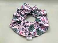 Mean Guy on Pink Scrunchie