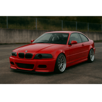 Image 1 of E46 COUPE VENTED HEADLIGHT BLANK