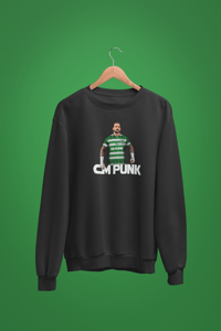 Celtic Mad CM Punk Black Sweatshirt