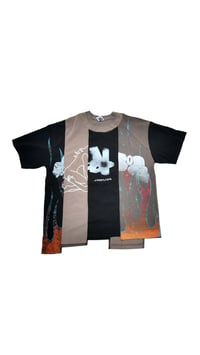 NS BLACK PANEL TEE