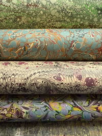 Image 1 of Marbled Paper Assorted  Listing - Sheets 9-12 (to purchase individually) 
