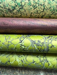 Image 1 of Marbled Paper Assorted  Listing -  Sheets 13-16 (to purchase individually) 