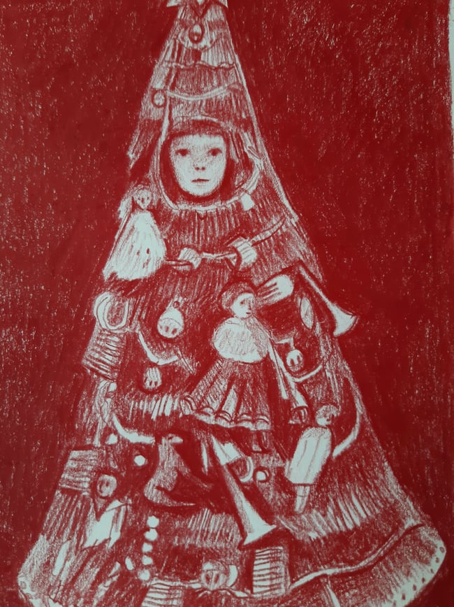 Tree girl ~ Original drawing