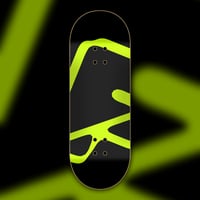 Image 1 of F Essence Black | Real Wear Fingerboard Deck