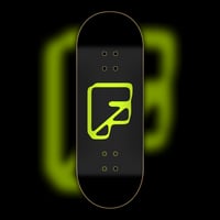 Image 1 of F Black | Real Wear Fingerboard Deck