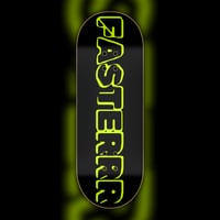 Image 1 of Fasterrr Black | Real Wear Fingerboard Deck