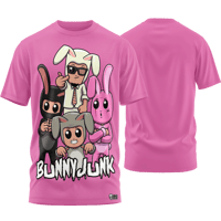 BunnyJunk  - Rabbit Shit T-Shirt (Pink)