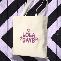 Image 4 of Feed Me Weird Things Cotton Canvas Tote Bag