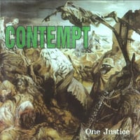 Image 1 of Contempt One Justice Euro Cover 12”