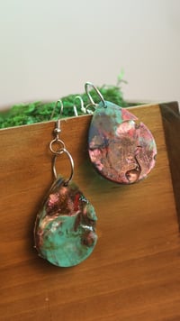 Nebula Teardrop Amirite Earrings